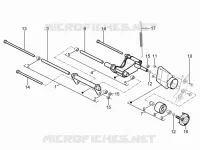 Swinging arm