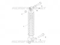 Rear suspension - Shock absorber/s