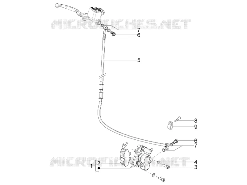 Brakes pipes - Calipers