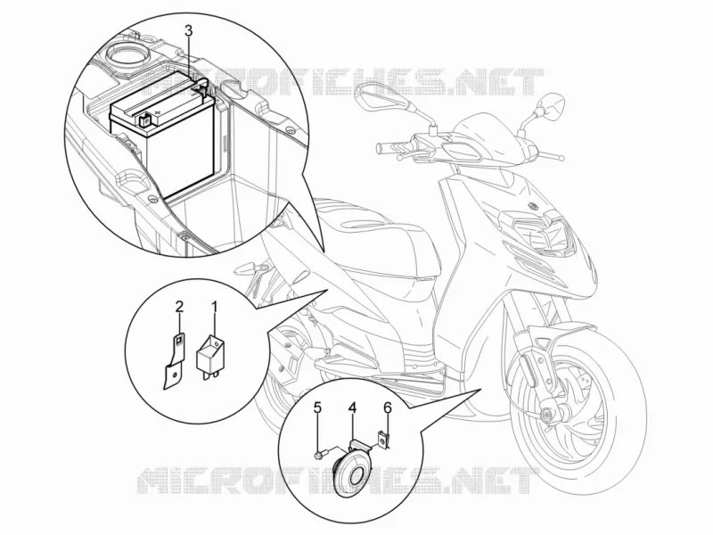 Remote control switches - Battery - Horn