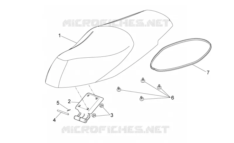 Saddle unit