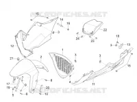 Front mudguard-Pillar
