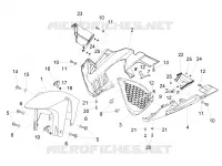 Front mudguard-Pillar