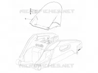 Rear mudguard