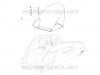 Rear mudguard