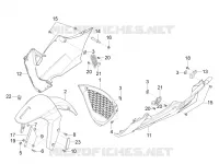 Front mudguard-Pillar