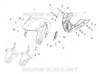 Front mudguard-Pillar