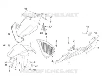 Front mudguard-Pillar