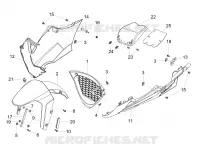 Front mudguard-Pillar