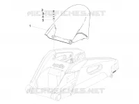 Rear mudguard