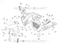 Front mudguard-Pillar