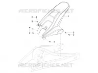 Rear mudguard