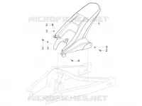 Rear mudguard