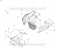 Front mudguard-Pillar