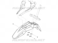 Front mudguard-Pillar