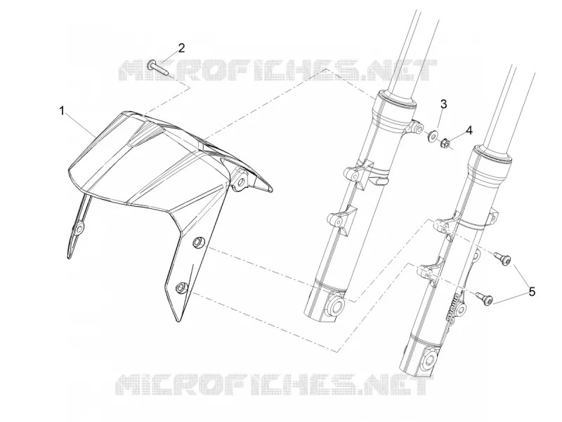 FRONT FENDER - LOWER FAIRING