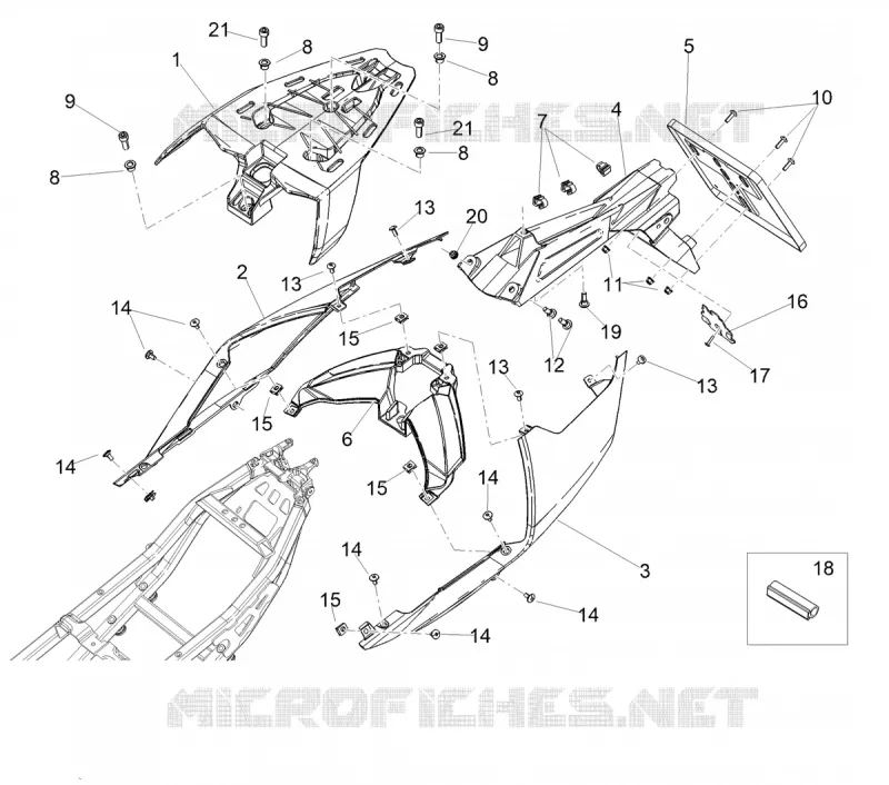 REAR FAIRINGS