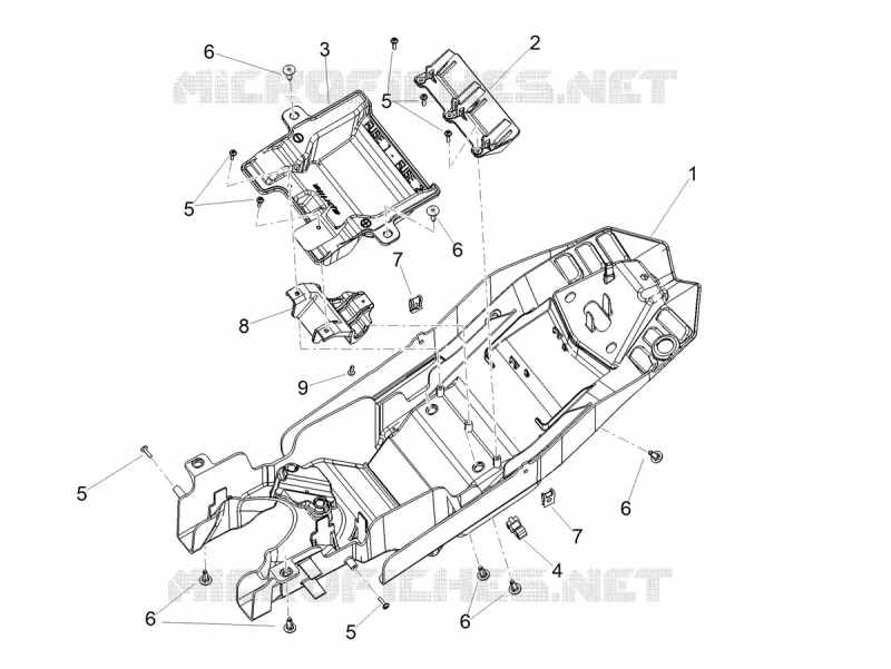 SADDLE COMPARTMENT
