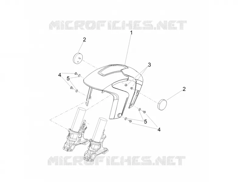 FRONT FENDER - LOWER FAIRING